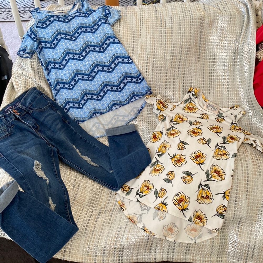 Girls Shirts and Jeans